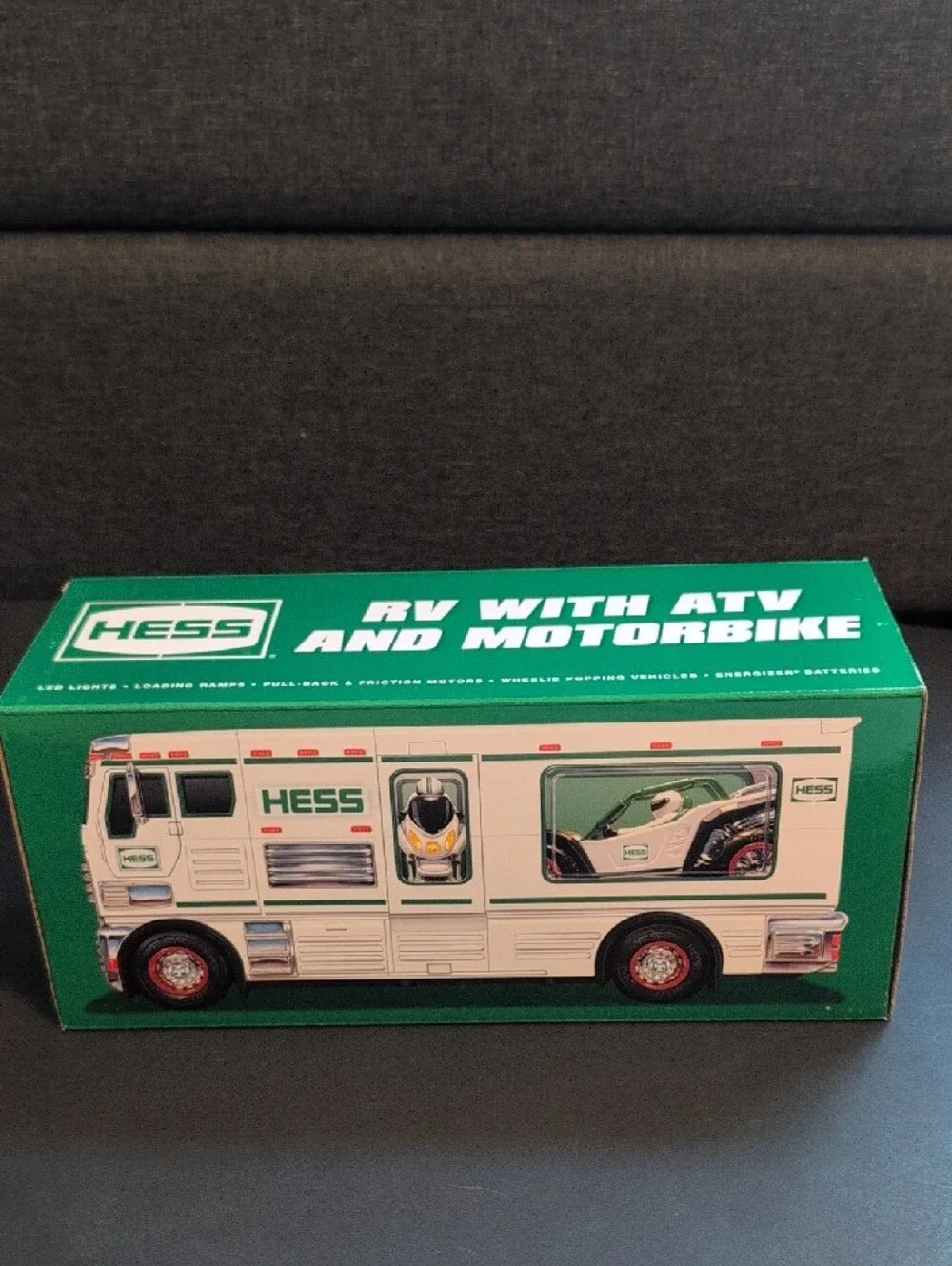 Hess 2018 Collector RV With ATV And Motorbike